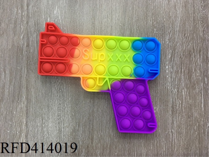 RAINBOW-COLORED PISTOL EXTERMINATOR