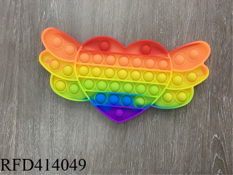 RAINBOW-COLORED LOVE ANGEL RAT EXTERMINATOR