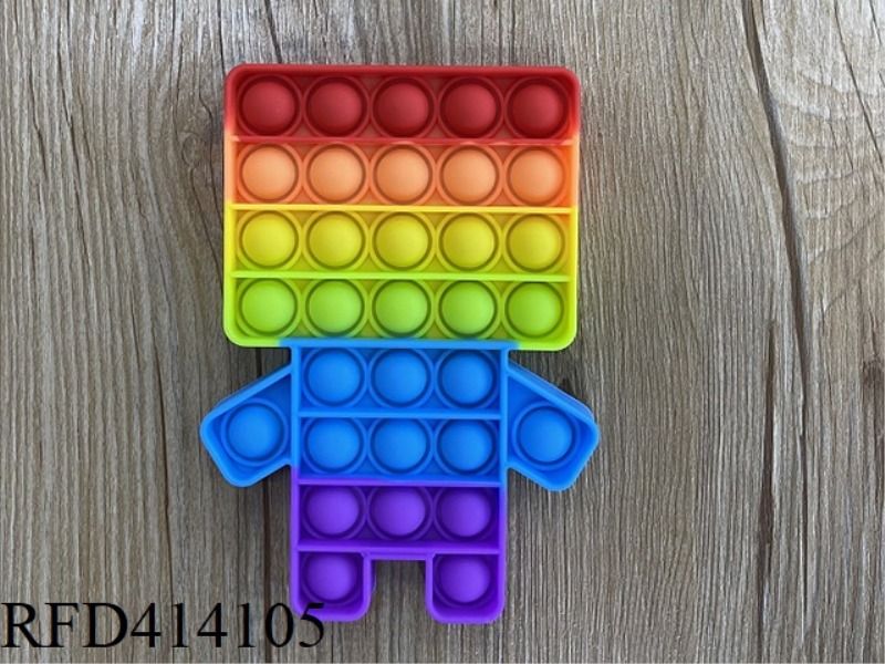 RAINBOW WOOD ROBOT RAT EXTERMINATOR