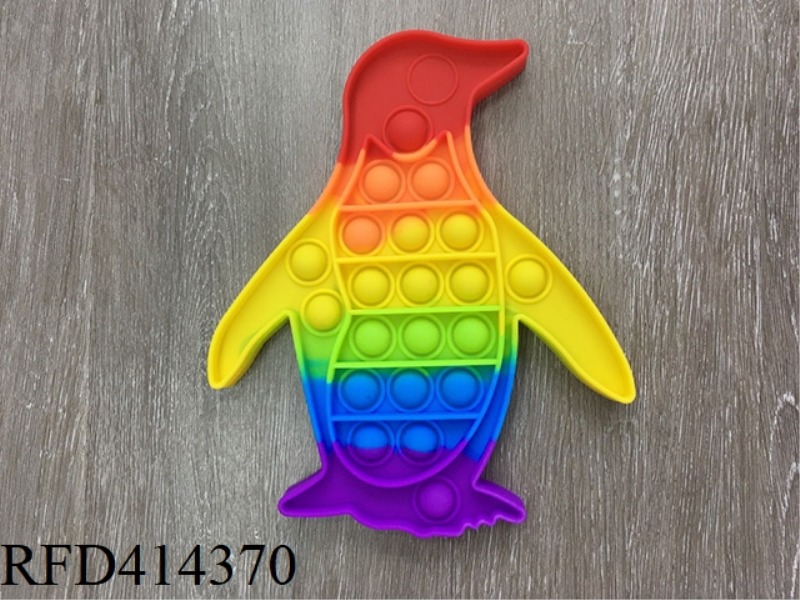 RAINBOW COLORED LITTLE PENGUIN RODENT EXTERMINATOR
