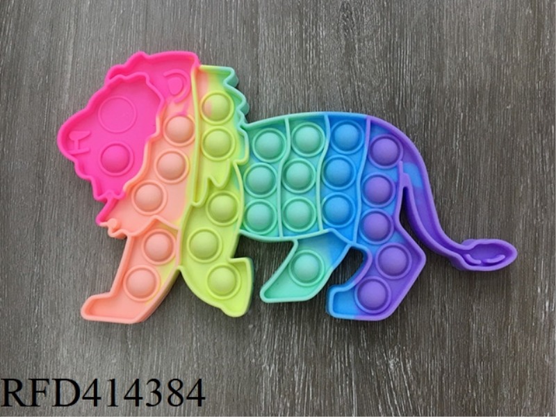 20 CM CANDY-COLORED LION RODENT EXTERMINATOR
