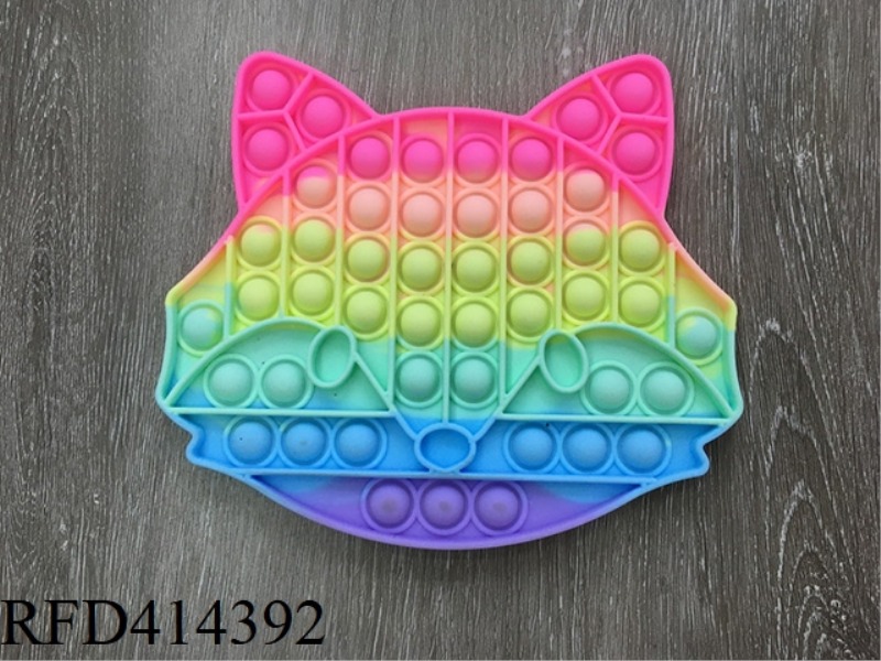 CANDY-COLORED FOX HEAD RODENT CONTROL PIONEER
