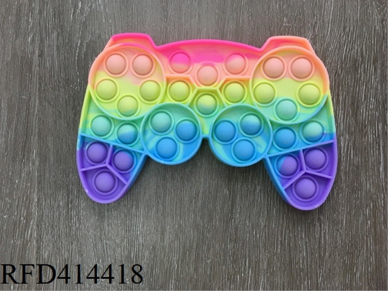 CANDY-COLORED FOUR-ROUND GAME CONSOLE HANDLE RODENT CONTROL PIONEER