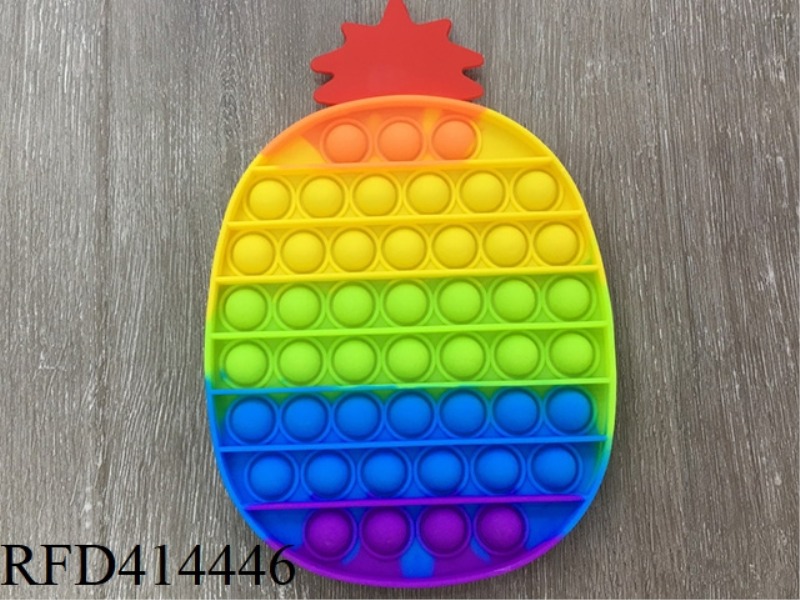 20 CM RAINBOW COLORED PINEAPPLE RODENT CONTROL PIONEER