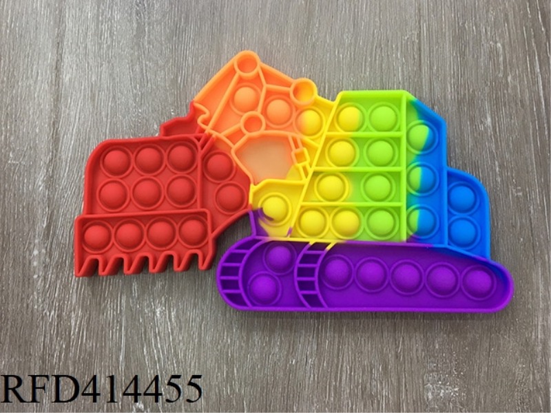 RAINBOW COLOR EXCAVATOR RODENT CONTROL PIONEER