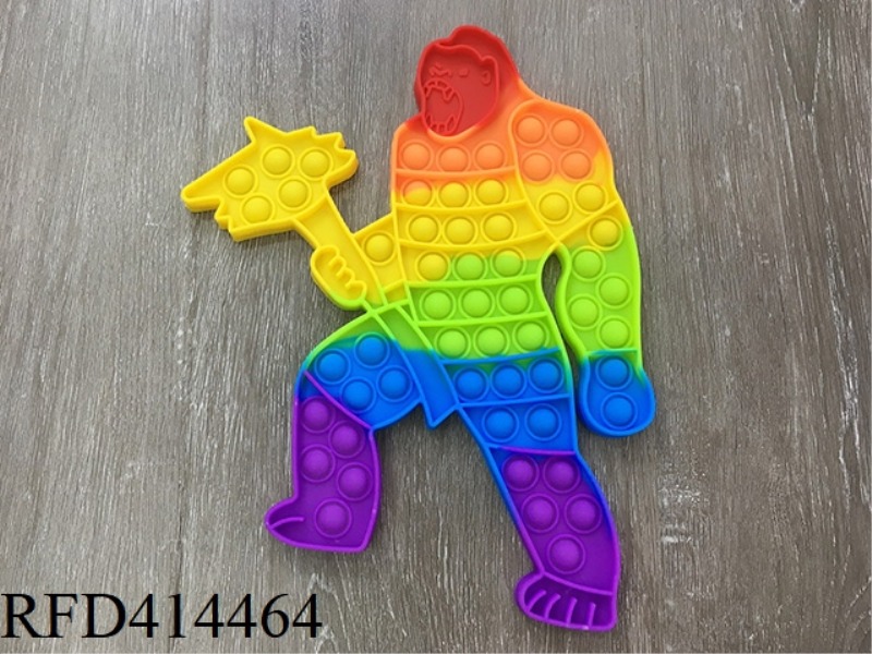 MEDIUM RAINBOW COLOR KING KONG RODENT PIONEER