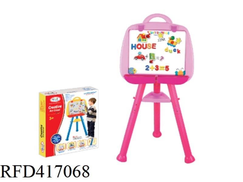 EASEL COMBINATION (LETTERS + NUMBERS)-PINK