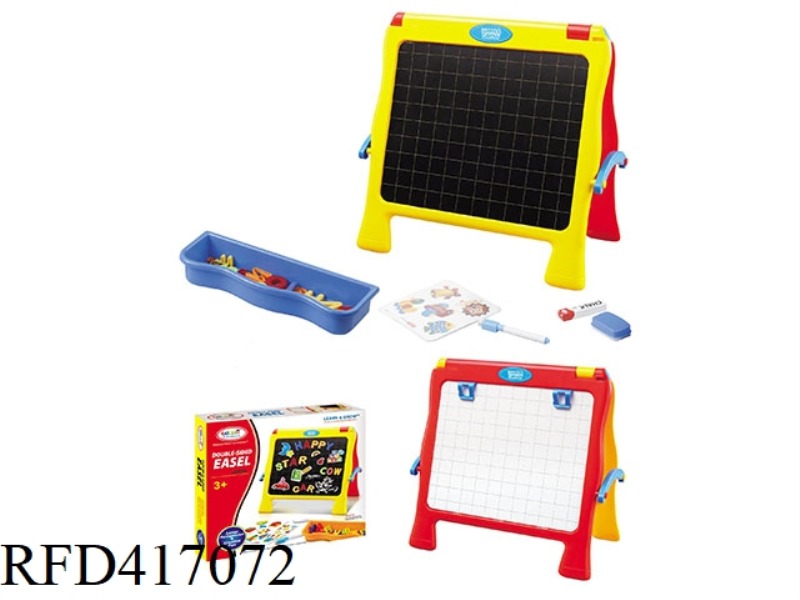 MULTIFUNCTIONAL DOUBLE-SIDED EASEL