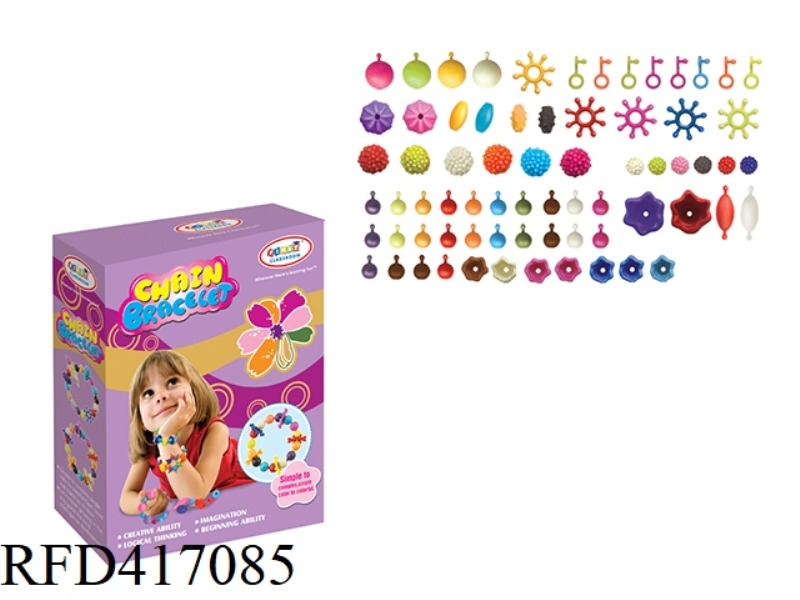 71 POPPER BEADS (BRACELET)