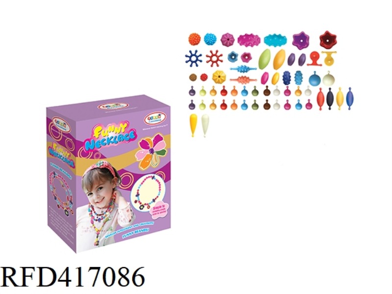 POP BEADS (NECKLACE) 58 PCS
