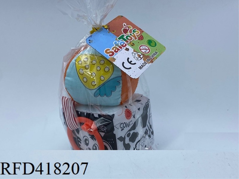 3-INCH COTTON PADDING WITH SOUND AND PERCEIVE EARLY EDUCATION SET TWO-IN-ONE
