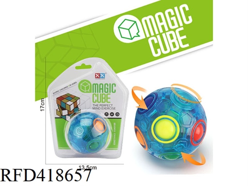 BLUE RAINBOW BALL-BEARING