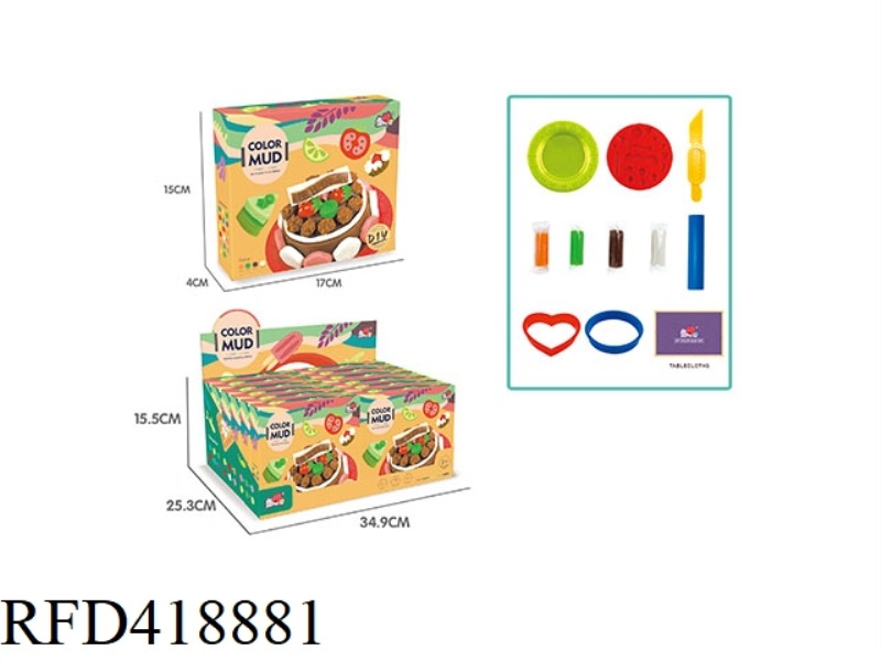 CAKE CLAY 12PCS