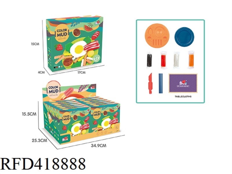 BREAKFAST CLAY 12PCS