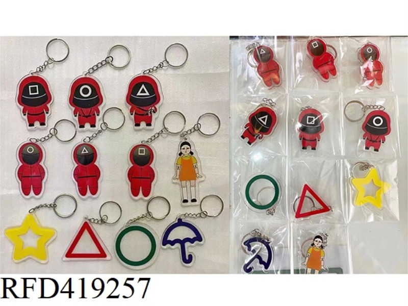 SQUID GAME KEYCHAIN