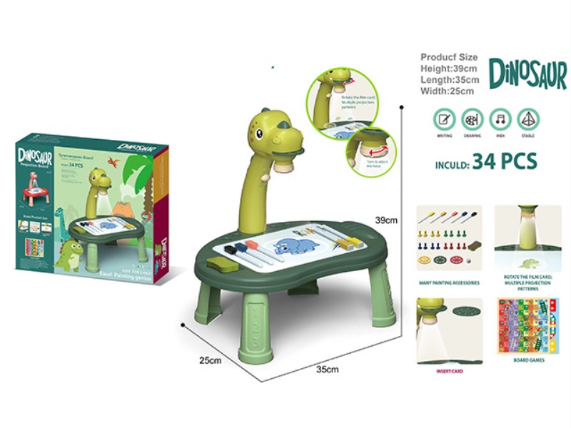 DINOSAUR PROJECTION DRAWING BOARD