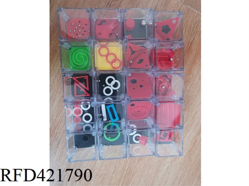 24 MIXED BALL BOX DECOMPRESSION RUBIK'S CUBE TOY HANDHELD DECOMPRESSION ARTIFACT
