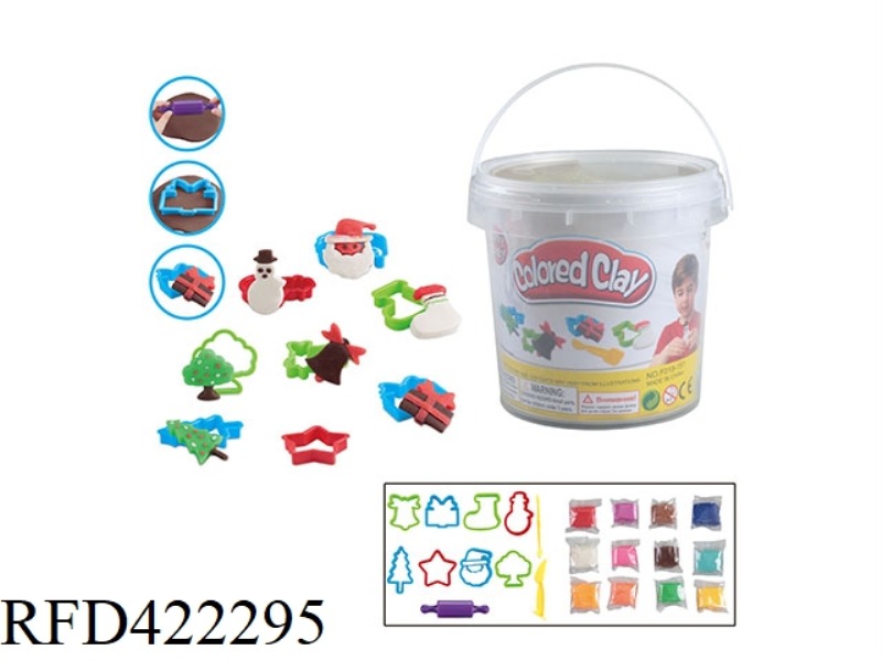 CHRISTMAS PLUS 12 COLOR MUD