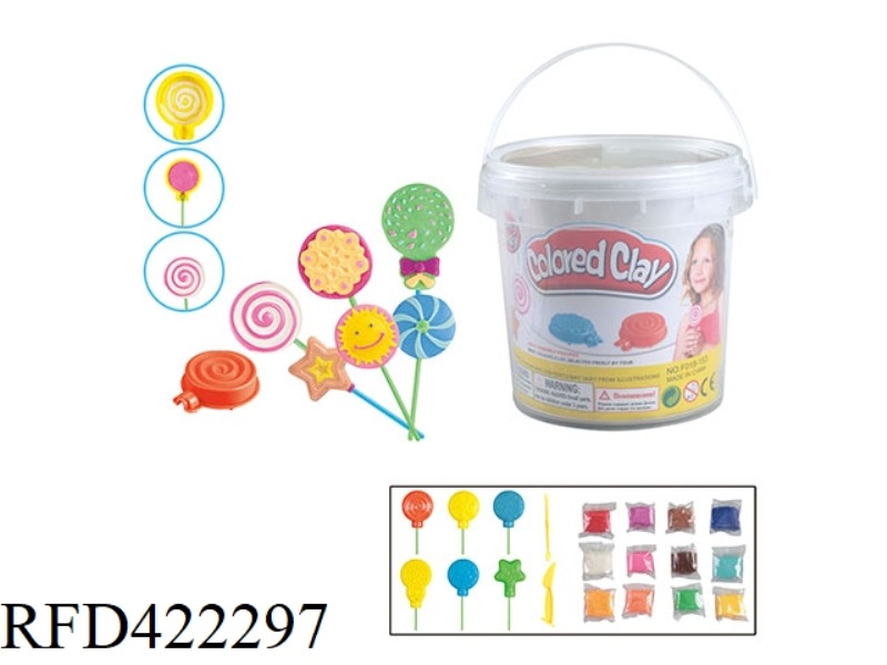 LOLLIPOP PLUS 12 COLOR MUD