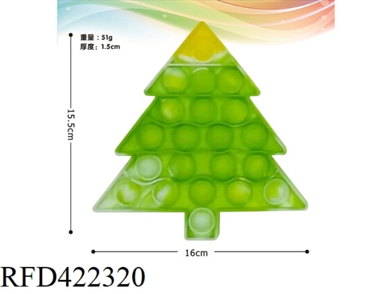 ANTI-RODENT SILICONE CHRISTMAS TREE THINKING CHESS 51G