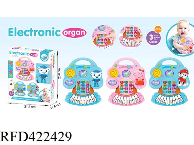 CARTOON PUZZLE ELECTRONIC ORGAN