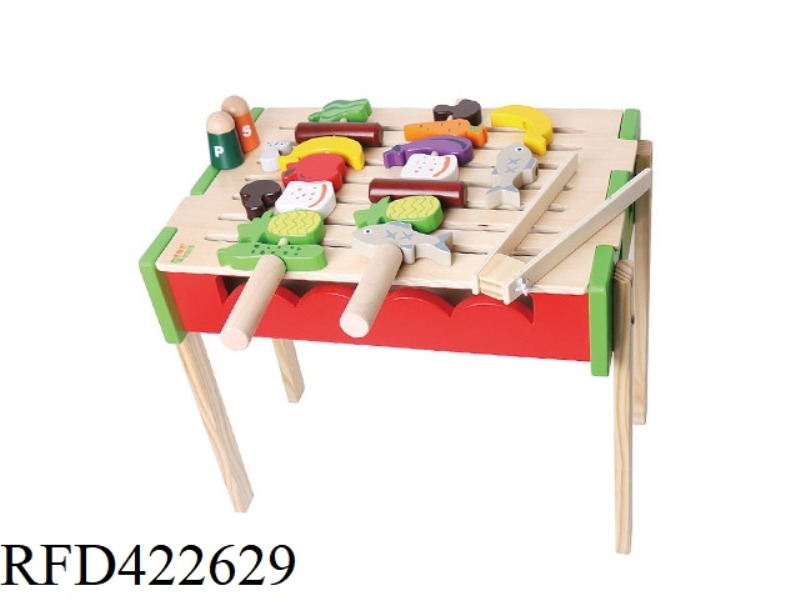 WOODEN BBQ