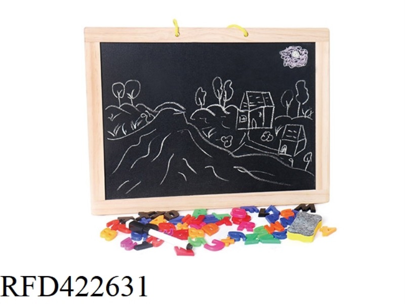 WOODEN MAGNETIC SMALL BLACKBOARD