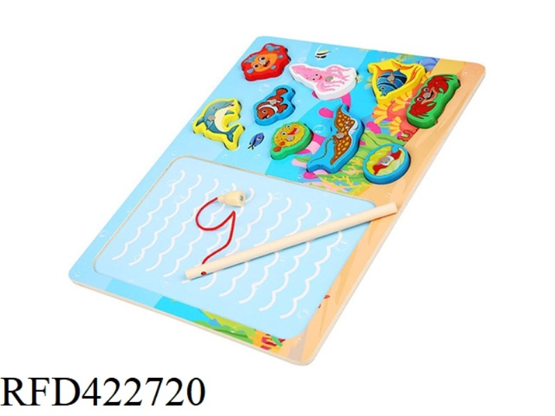 WOODEN FISHING PAIRING BOARD