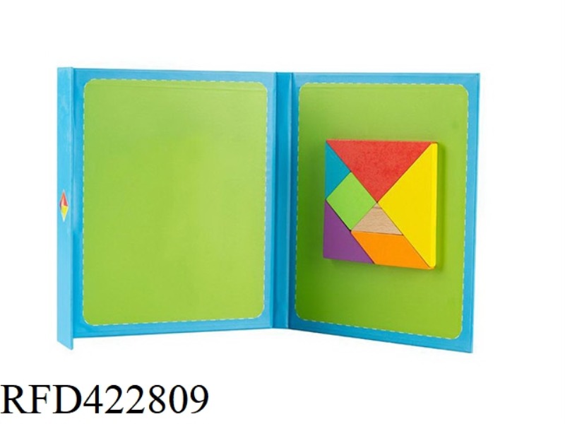 WOODEN BOOK TANGRAM