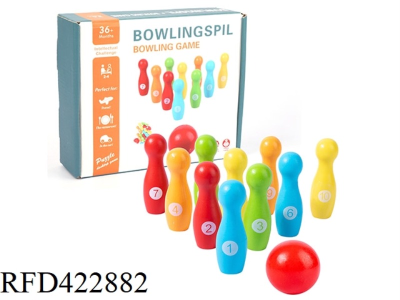 WOODEN BOWLING BALL