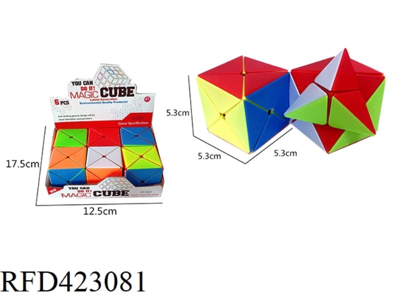 ALIEN X RUBIK'S CUBE 6PCS