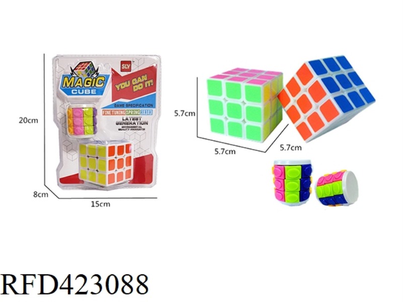 THERMAL TRANSFER RUBIK'S CUBE THREE-STAGE WITH 3 LAYERS OF RUBIK'S CUBE