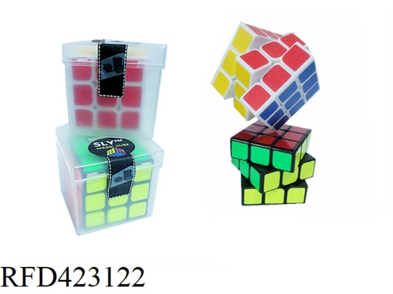 STICKER RUBIK'S CUBE THREE-ORDER CAN