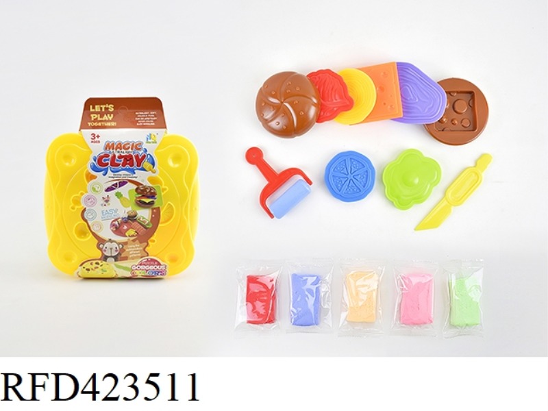 SUPER LIGHT CLAY BURGER SET