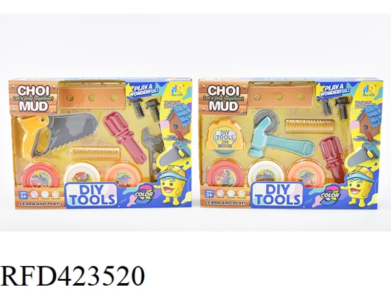2 MIXED COLOR CLAY TOOL SETS