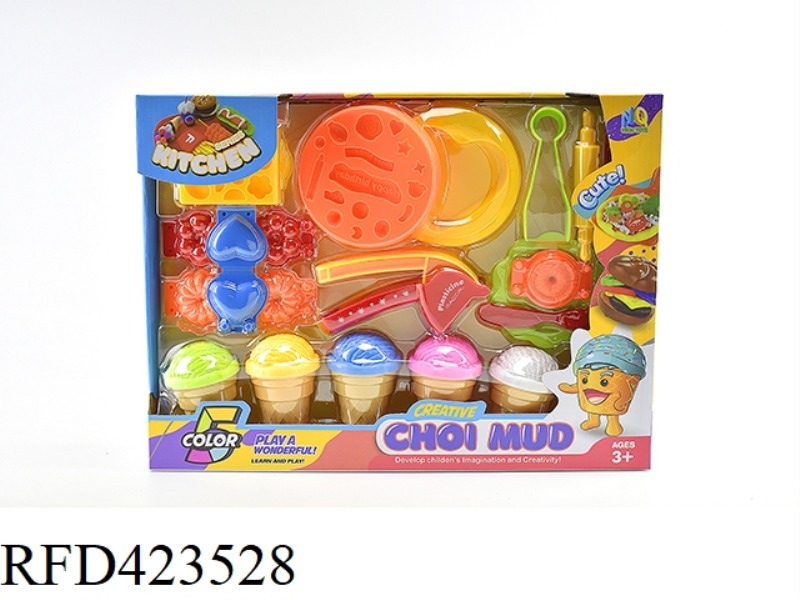 COLOR MUD CAKE BISCUIT SET