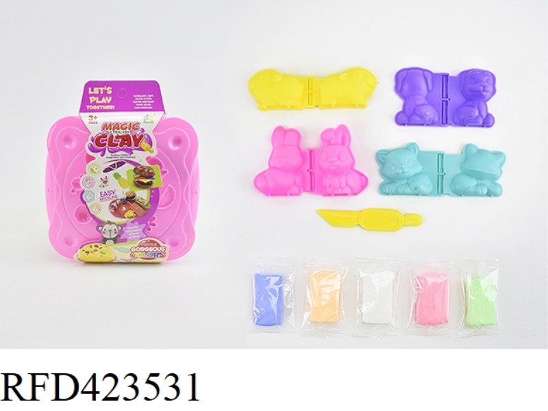 ULTRALIGHT CLAY 3D ANIMAL SET