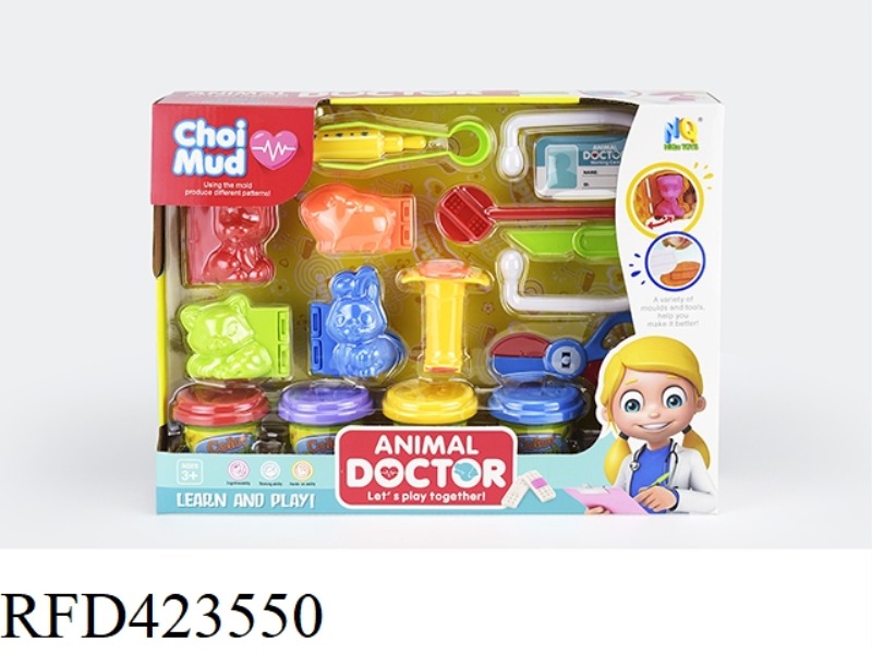 COLOR MUD ANIMAL DOCTOR