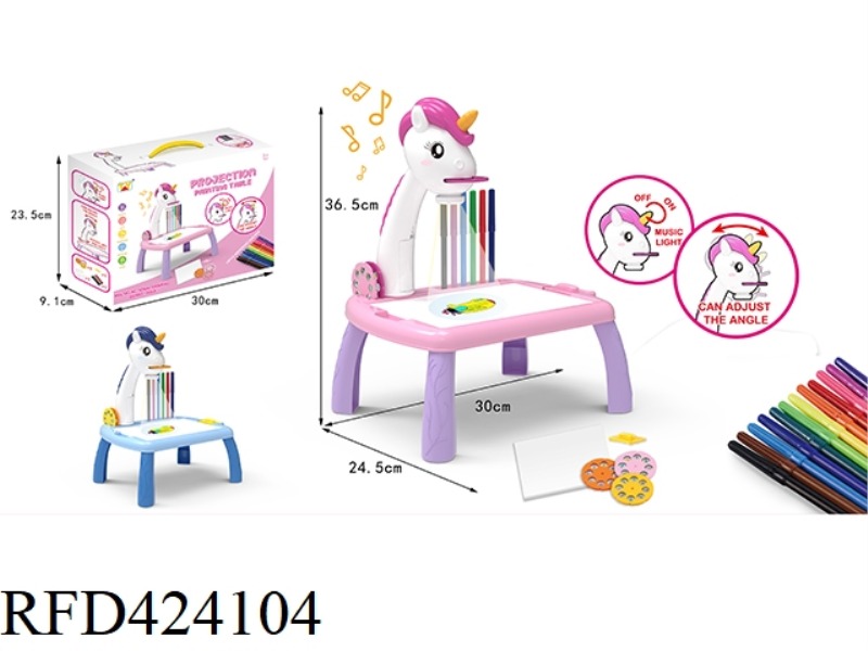PROJECTION WRITING DESK (BIG UNICORN)