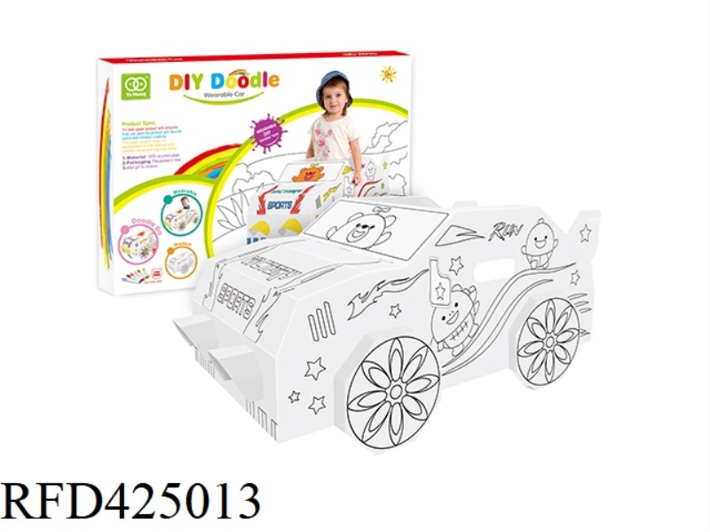 CREATIVE GRAFFITI SPORTS CAR