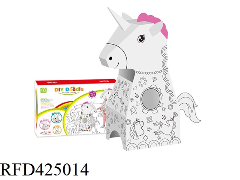 CREATIVE DOODLE UNICORN (WEARABLE)