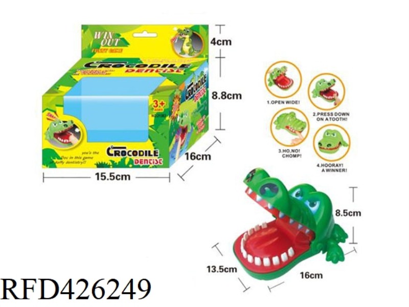 BITING CROCODILE