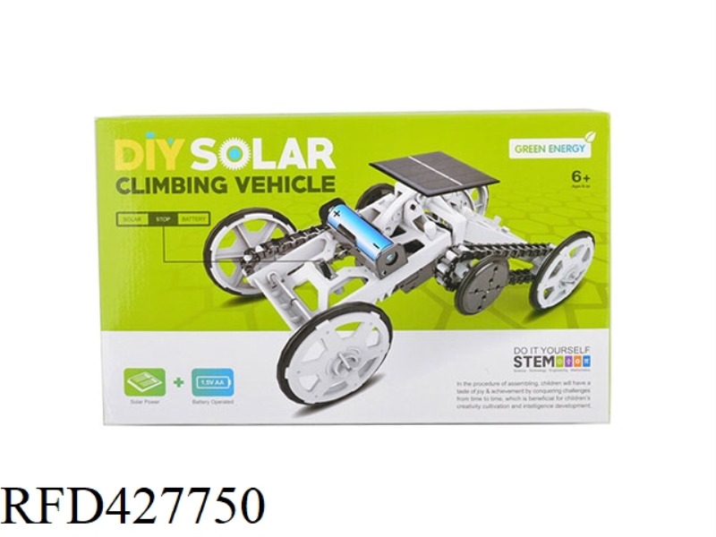 DIY SOLAR UPGRADED 4WD CLIMBING CAR