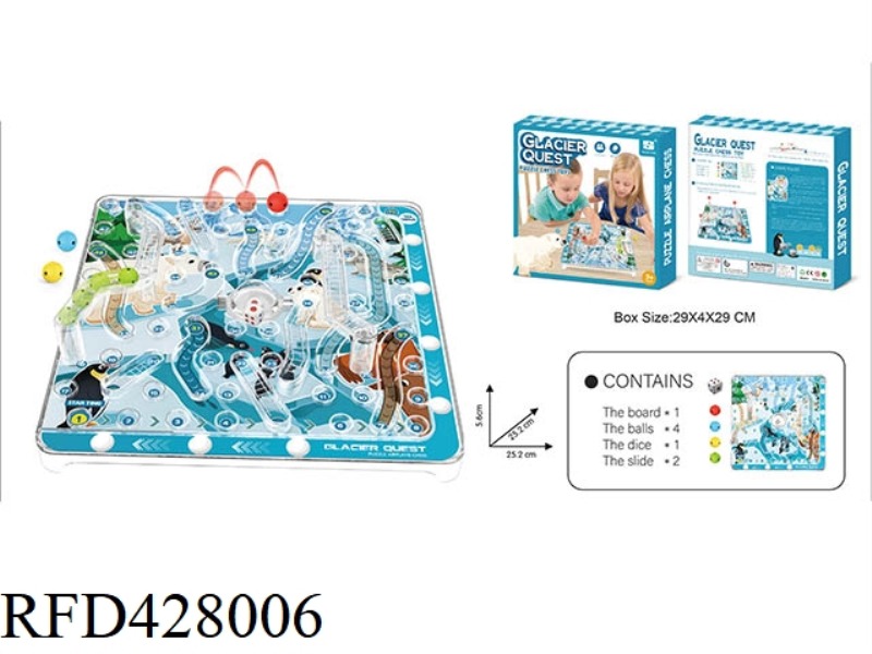 BRAVE THE GLACIER CHESSBOARD