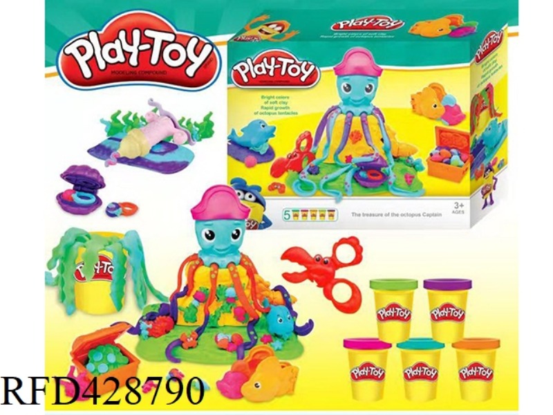 OCTOPUS CASTLE COLOR MUD SET