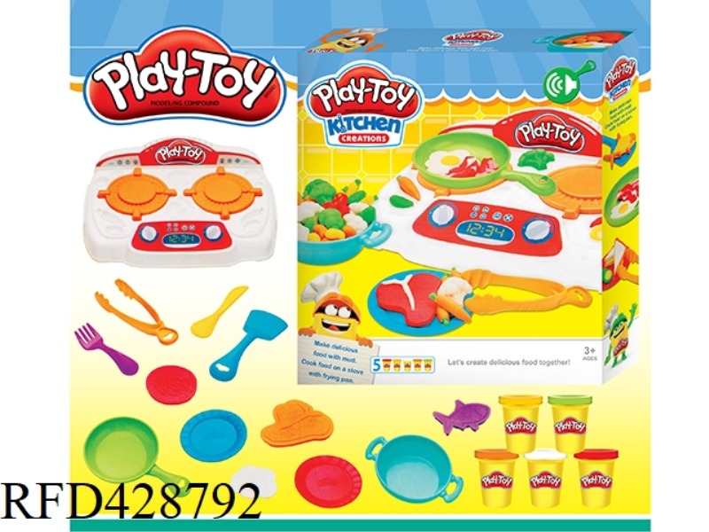 GAS STOVE COLOR CLAY SET