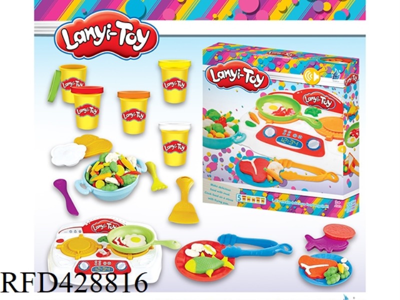 GAS STOVE COLOR CLAY SET
