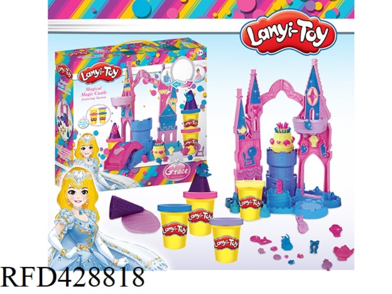 PRINCESS CASTLE COLOR CLAY SET