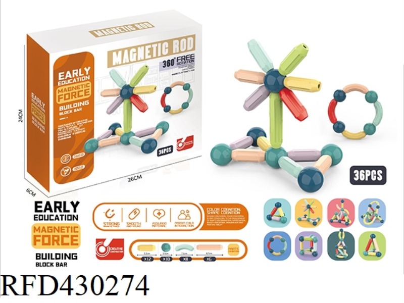 MAGNETIC BAR 36PCS
