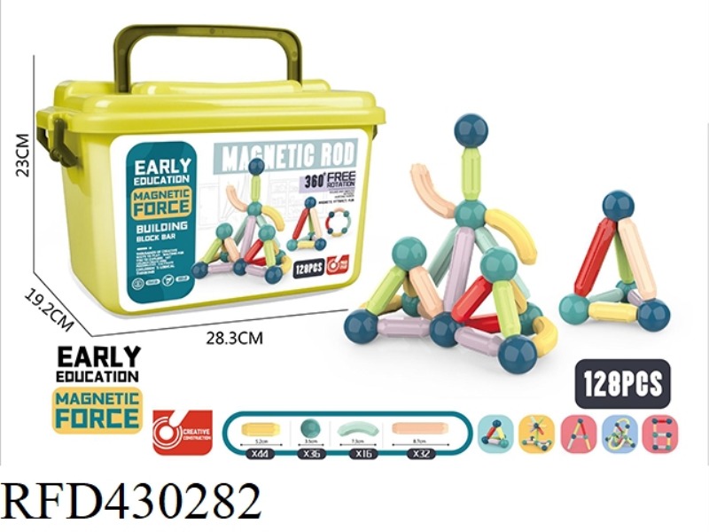 MAGNETIC BAR 128PCS